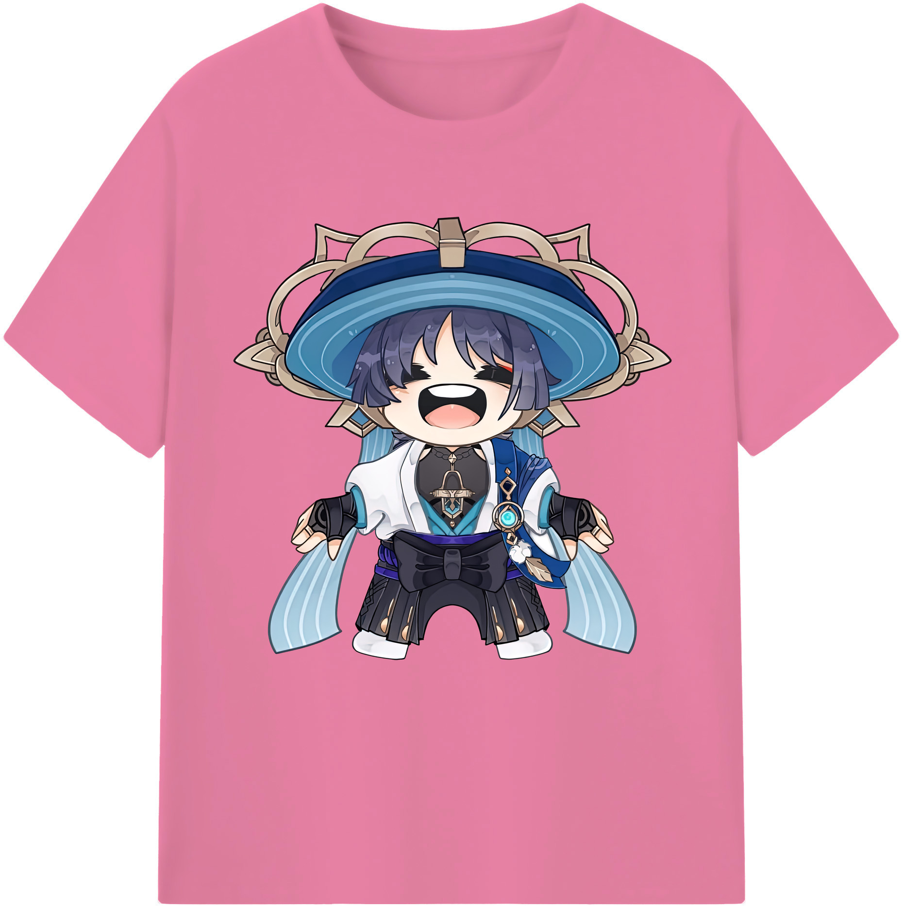 げんし神 さんペい genshin Sanpei 綿100％半袖Tシャツ（フロントプリント）